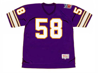 Wally Hilgenberg 1969 Minnesota Vikings NFL Mitchell & Ness Jersey