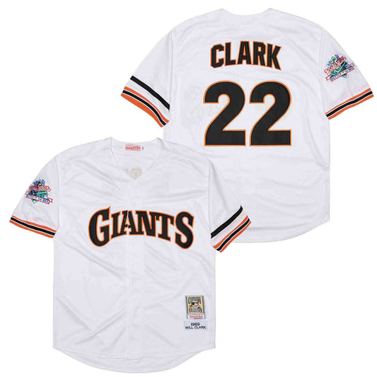 Will Clark San Francisco Giants Jersey Mitchell & Ness
