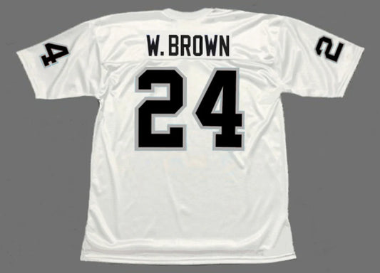 Willie Brown Oakland Raiders Mitchell & Ness Jersey white
