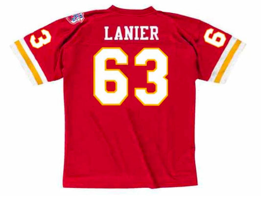 Willie Lanier 1969 Kansas City Chiefs NFL Mitchell & Ness Jersey Red