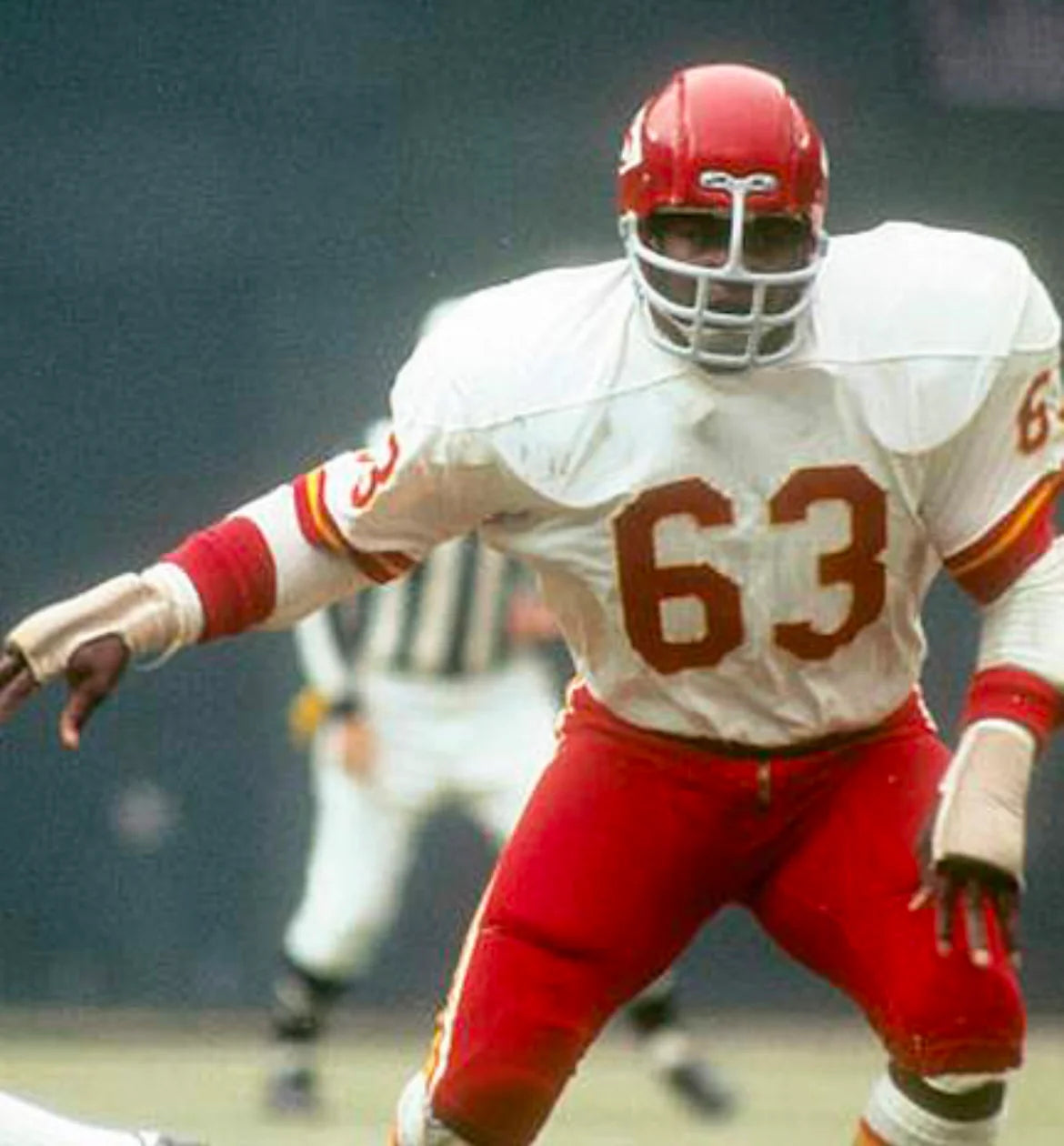 Willie Lanier 1969 Kansas City Chiefs NFL Mitchell & Ness Jersey White