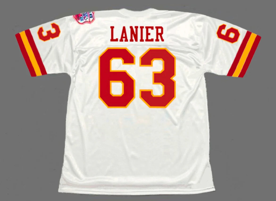 Willie Lanier 1969 Kansas City Chiefs NFL Mitchell & Ness Jersey White