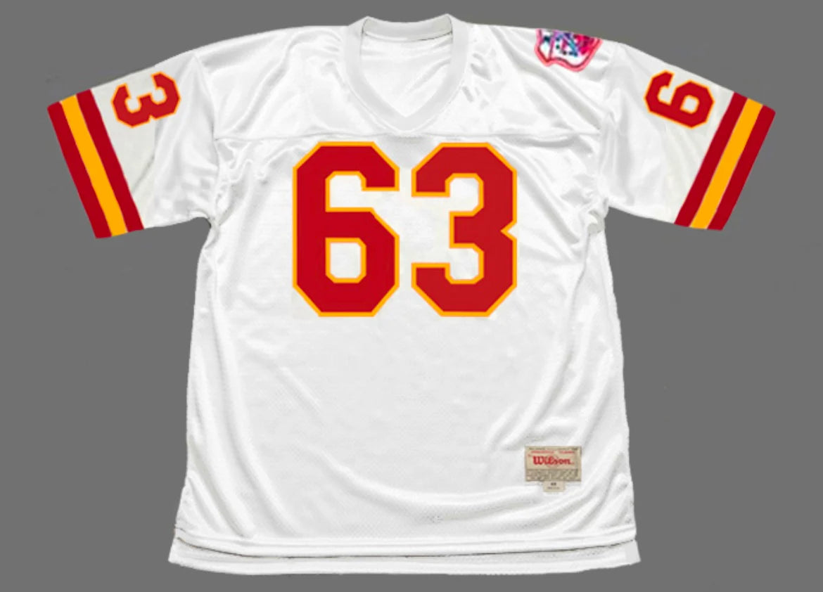 Willie Lanier 1969 Kansas City Chiefs NFL Mitchell & Ness Jersey White