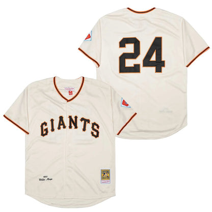 Willie Mays San Francisco Giants Jersey Mitchell & Ness