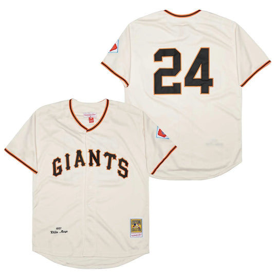 Willie Mays San Francisco Giants Jersey Mitchell & Ness