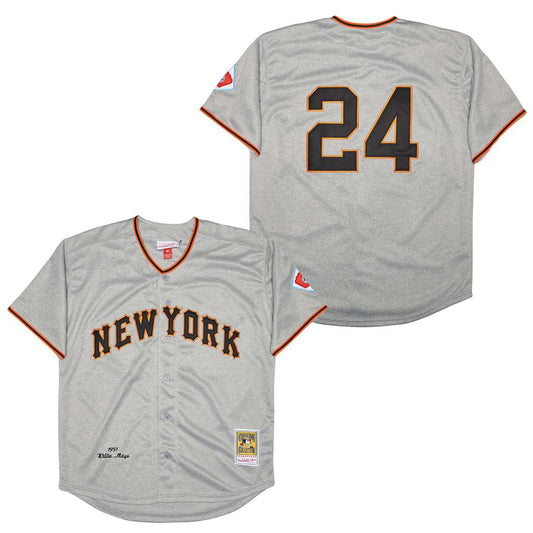 Willie Mays San Francisco New York Giants Jersey Mitchell & Ness